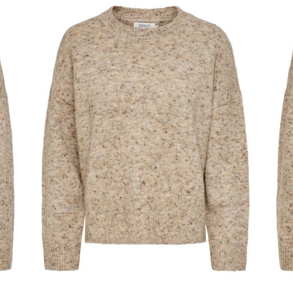 ONLY veneda o neck sweater - pumice stone BNWT